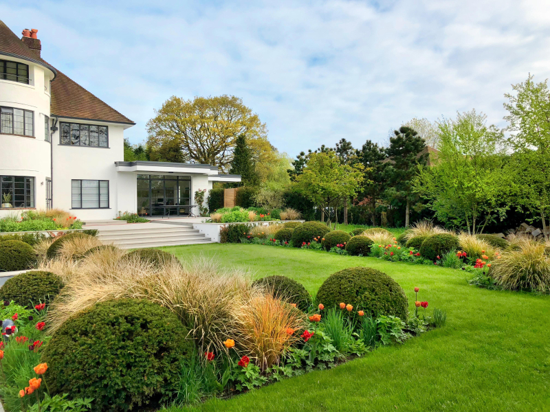 Perennial and annual planting bed