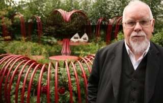 Remembering to be bold with artist Peter Blake and garden designer Ann-Marie Powell at Chelsea Flower Show 2011