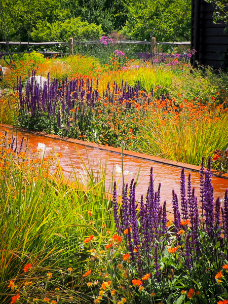 Corten water feature