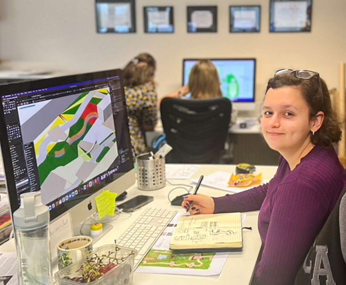 Junior Landscape Architect Penny Walker