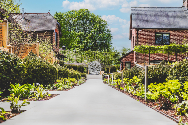 Topiary-Umbrella-trees-Path
